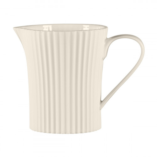 Crémier rond blanc porcelaine bone china 35,3 cl Ø 8,4 cm Spectra Rak
