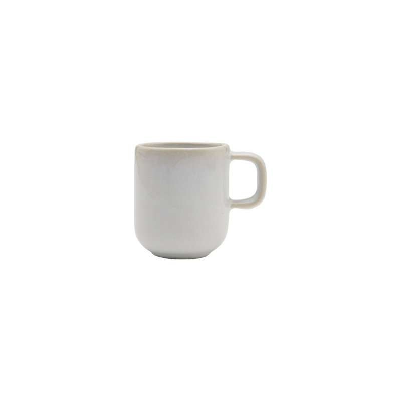 Tasse expresso rond beige grès émaillé Ø 5,5 cm Sand Accolade