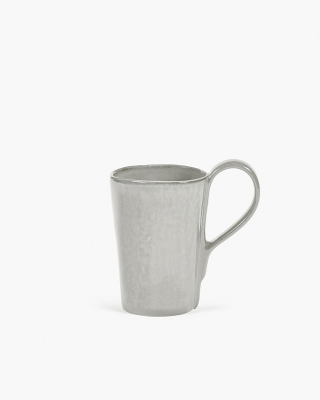 Mug rond écru grès émaillé 12 cm La Mère Serax