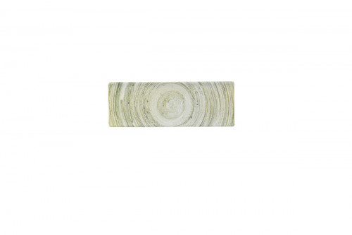 Plat rectangulaire vert porcelaine vitrifiée 8,8 cm Elements Churchill