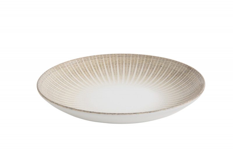 Assiette coupe creuse rond porcelaine Ø 23 cm Palma Accolade