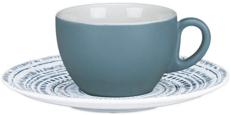 Sous tasse à café/thé rond Mirage porcelaine Ø 16,8 cm Digi Rak