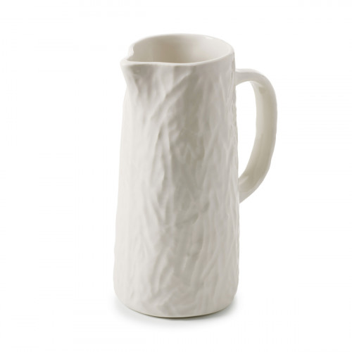 Pichet irrégulier Blanc albâtre porcelaine culinaire 1,2 L Yli Revol
